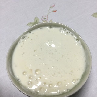 豆腐と林檎のジュース